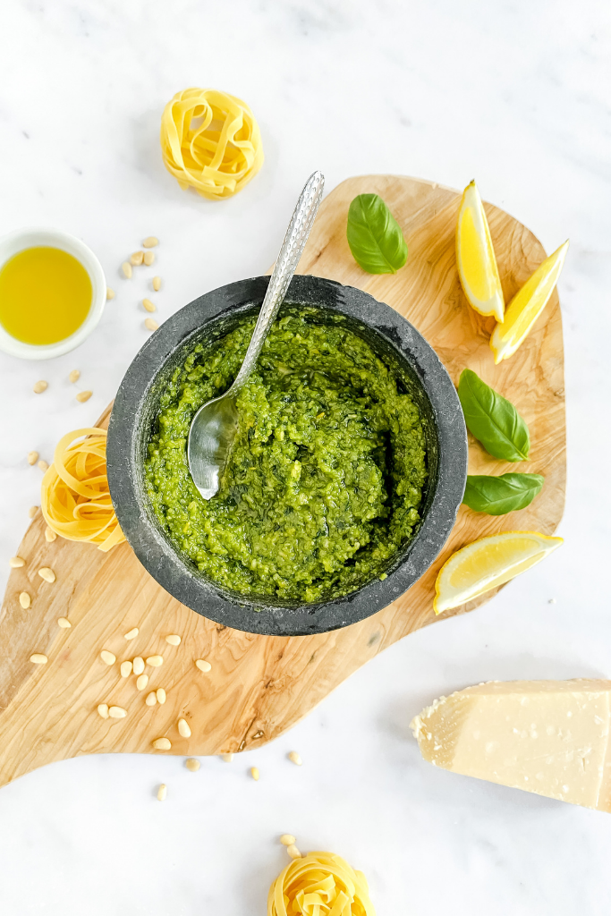 Easy Homemade Basil Pesto - Fresh Food Bliss