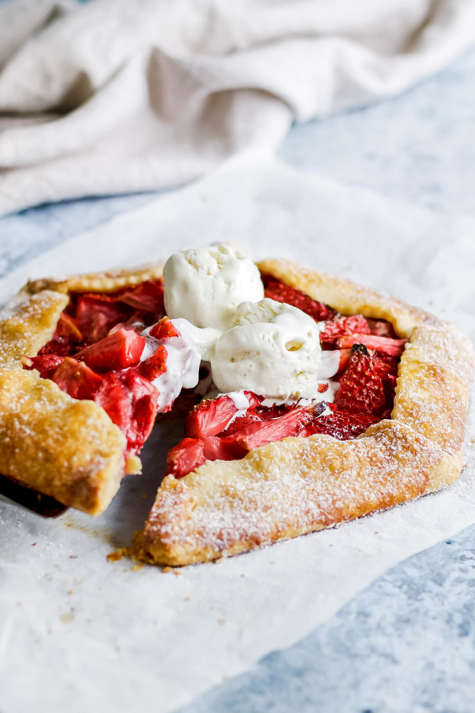 rustic strawberry tart recipe